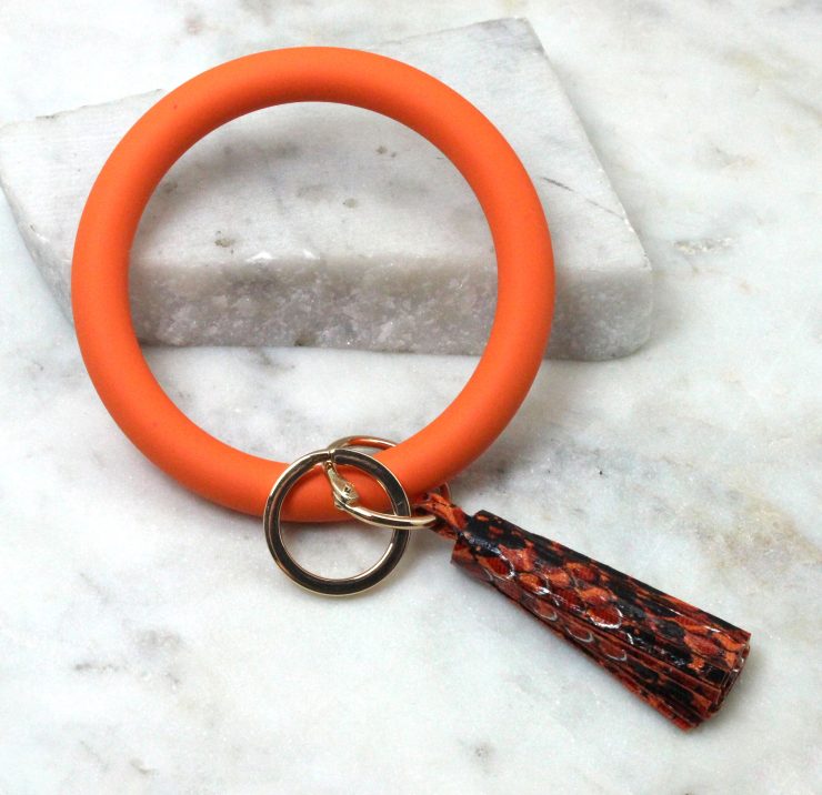 Ring Key Chain Orange Best of Everything Online Shopping