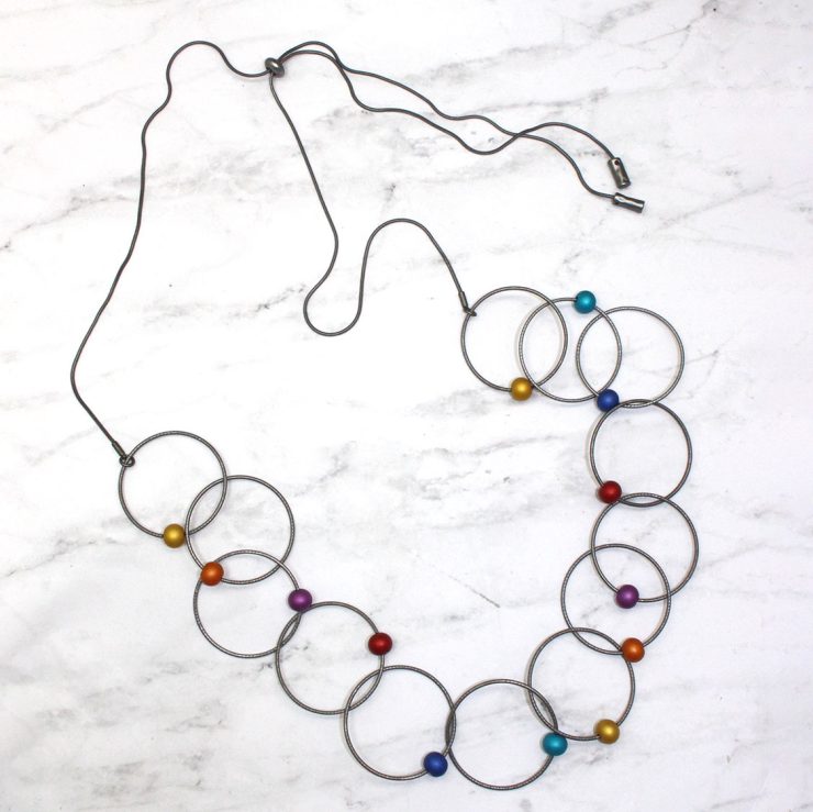 A photo of the Rosa Necklace product