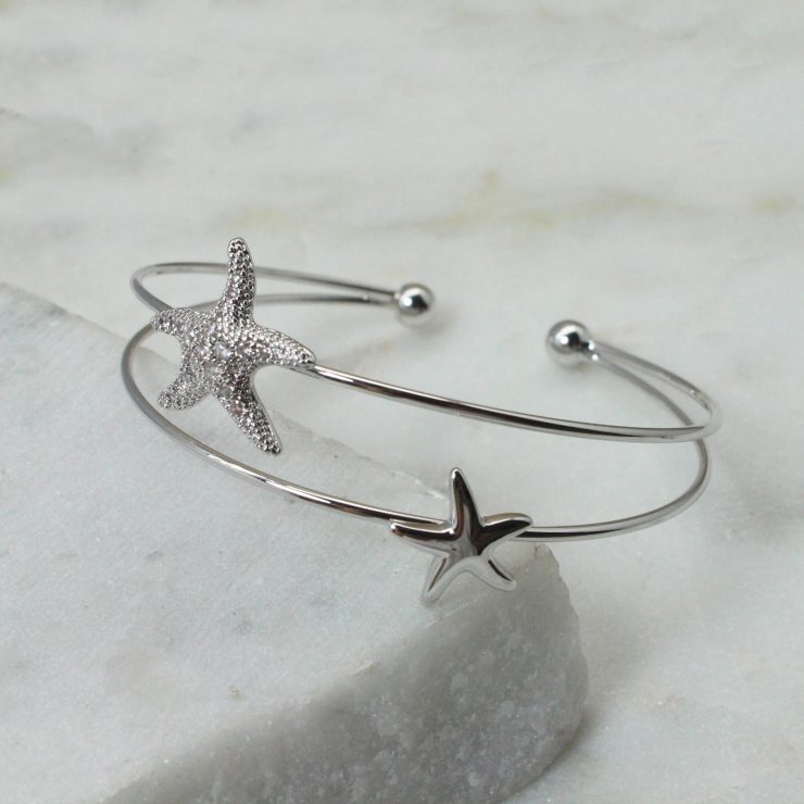 A photo of the Starfish Cuff Bracelet product