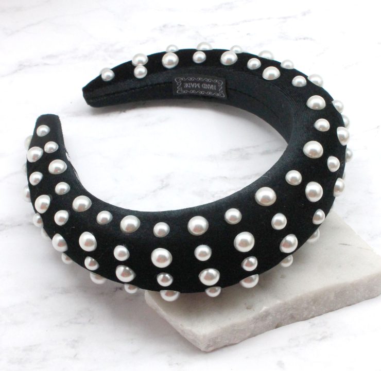 A photo of the Voluminous Headband Studded product