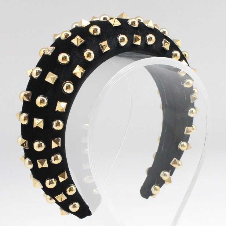 A photo of the Voluminous Headband Studded product