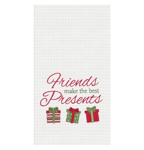 A photo of the Friends Make The Best Presents Towel product