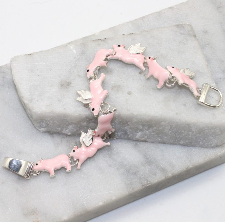 A photo of the When Pigs Fly Bracelet product