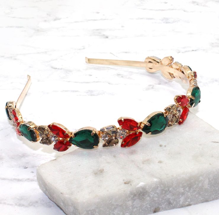 A photo of the Christmas Gem Headband product