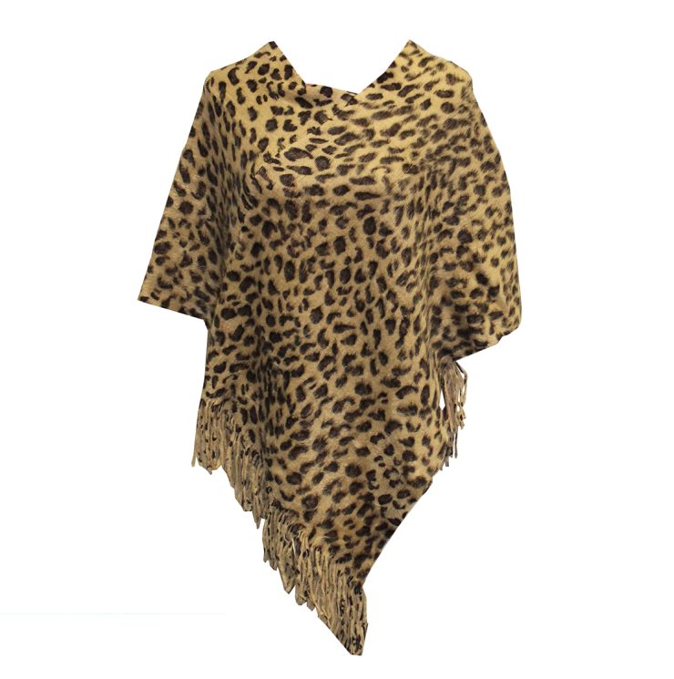 A photo of the Leopard Poncho product