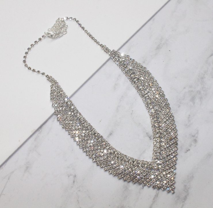 A photo of the Naya Necklace in Silver product