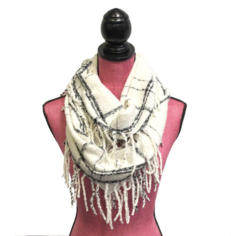 A photo of the Tartan Infinity Scarf product