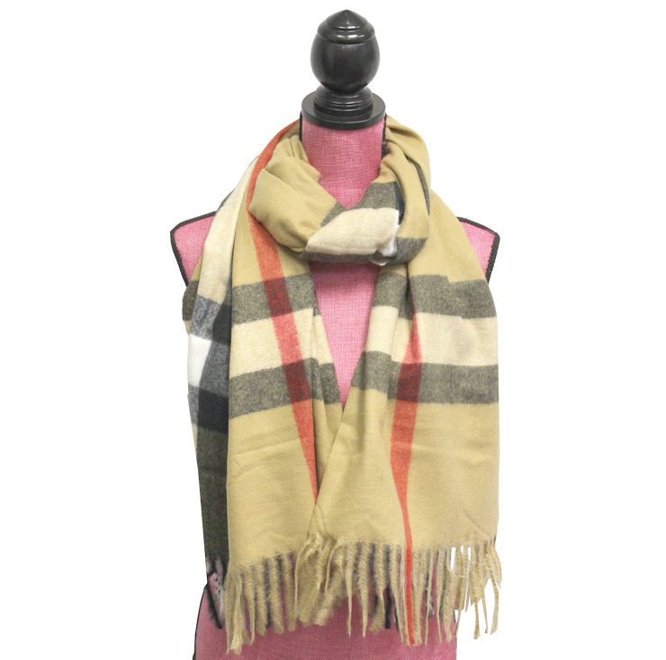 A photo of the Popular Plaid Scarf product