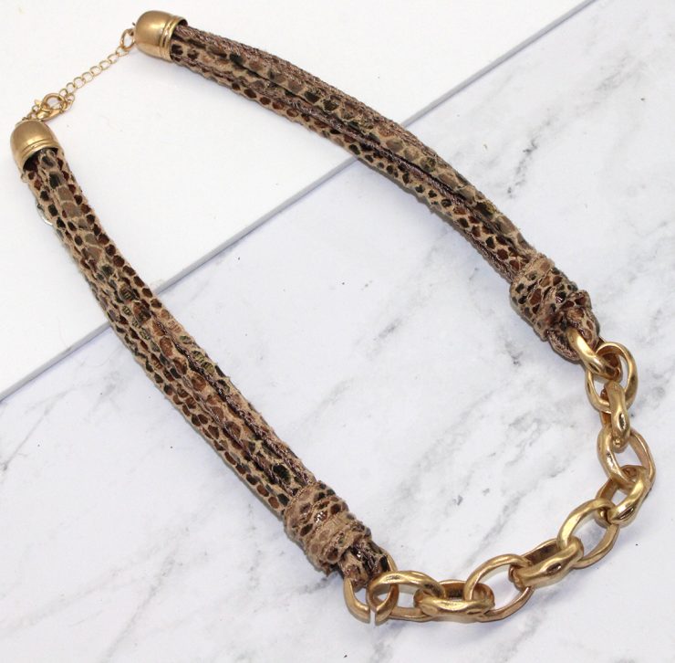 A photo of the Snake Chain Necklace product