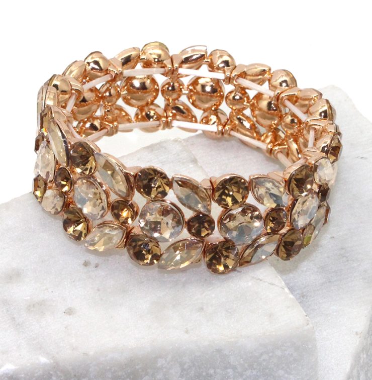 A photo of the Starry Evening Bracelet in Topaz product