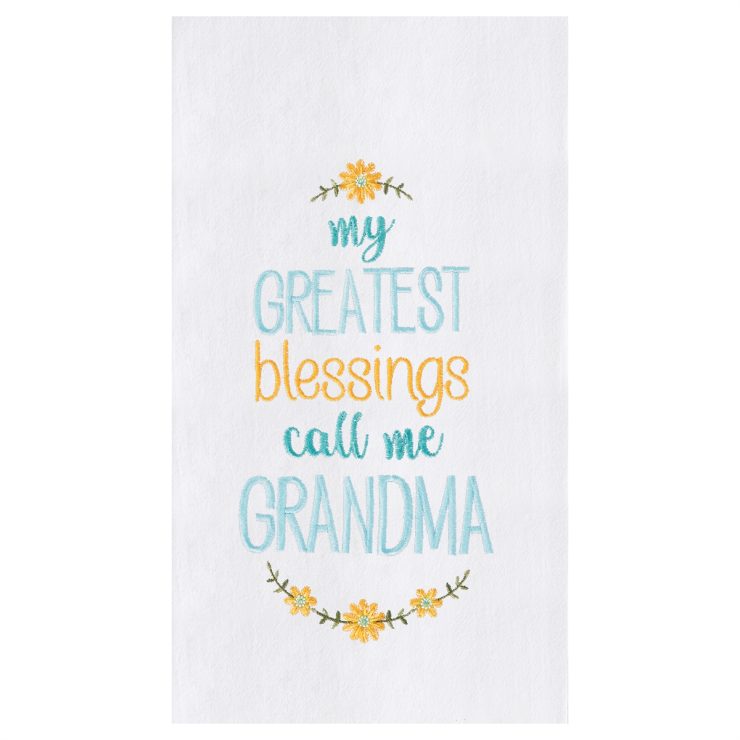 A photo of the Grandma's Blessings Towel product