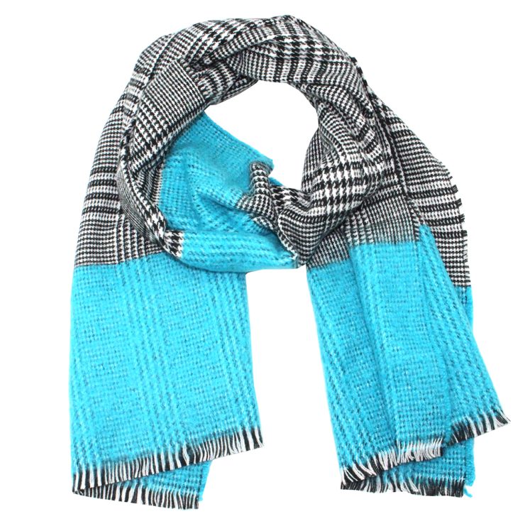 A photo of the Houndstooth Tartan Scarf product