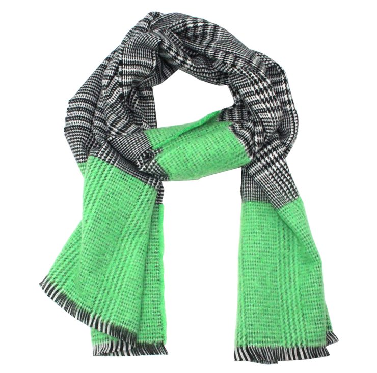 A photo of the Houndstooth Tartan Scarf product