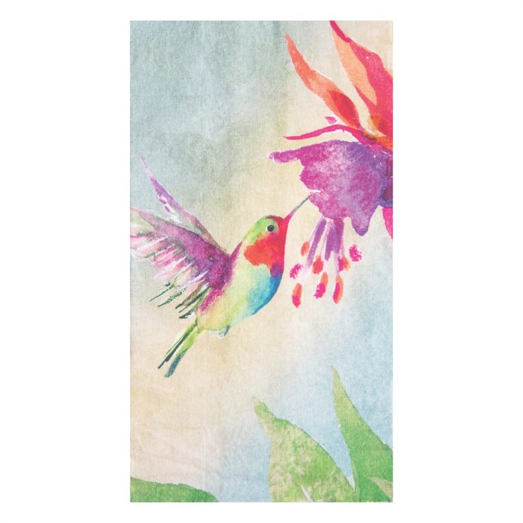 A photo of the Red Hummingbirds Towel product