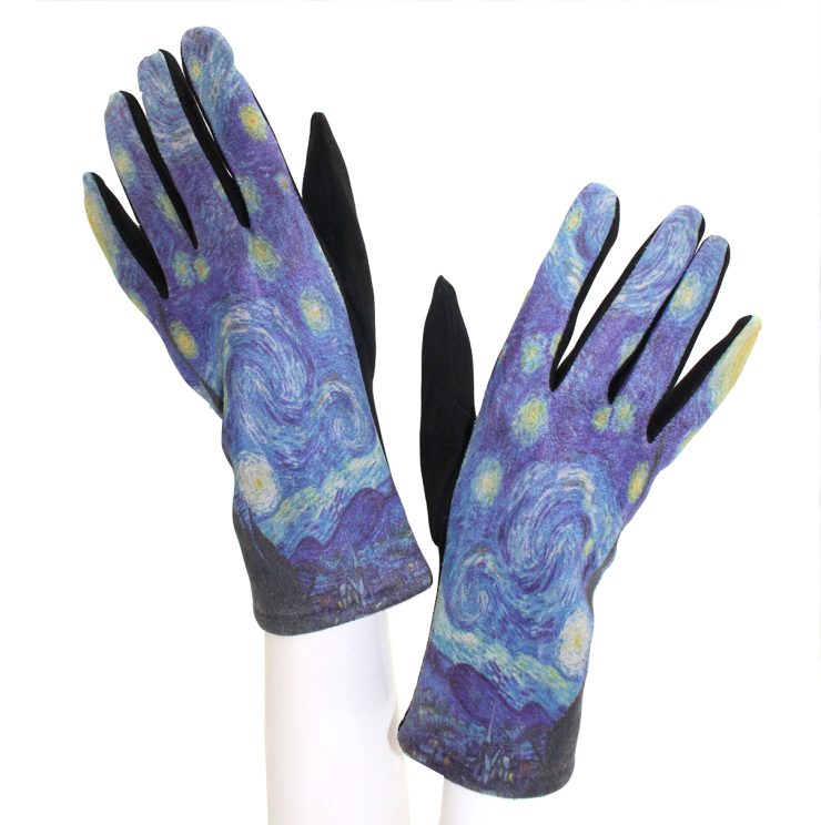 A photo of the Starry Night Gloves product