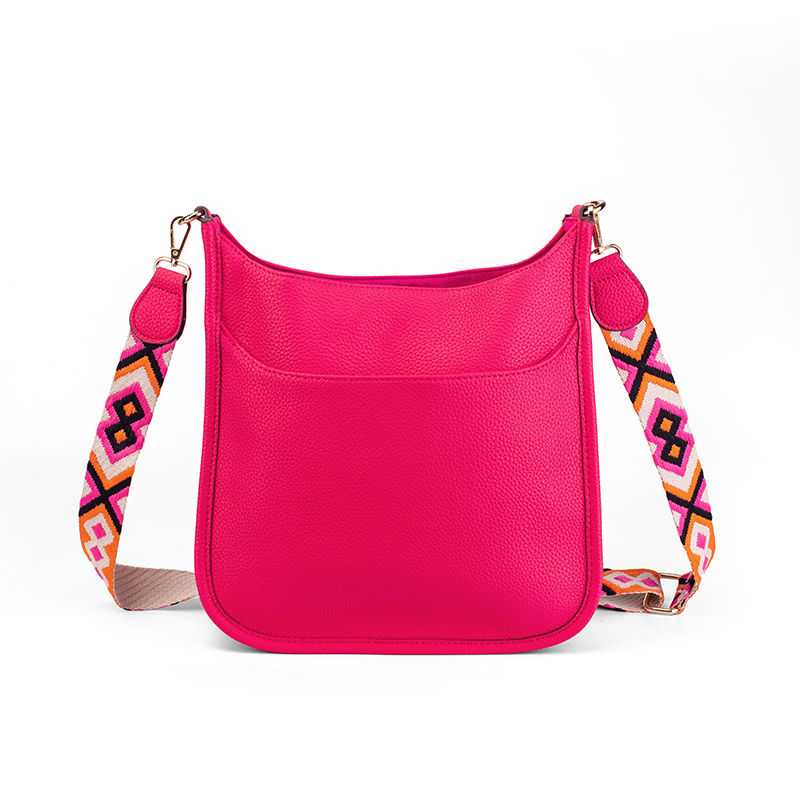 Blush Neoprene Crossbody Bag