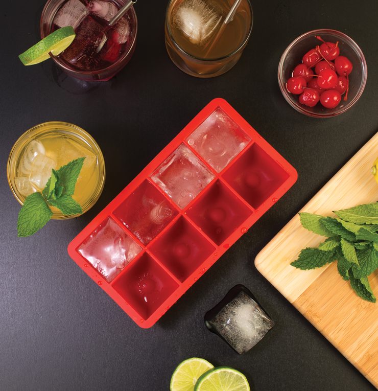 A photo of the Big Block Silicone Ice Tray product