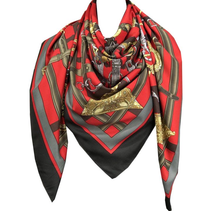 A photo of the Chain Maze Scarf product