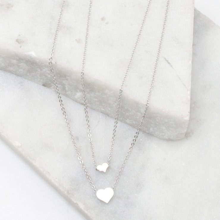 A photo of the Double the Love Necklace product