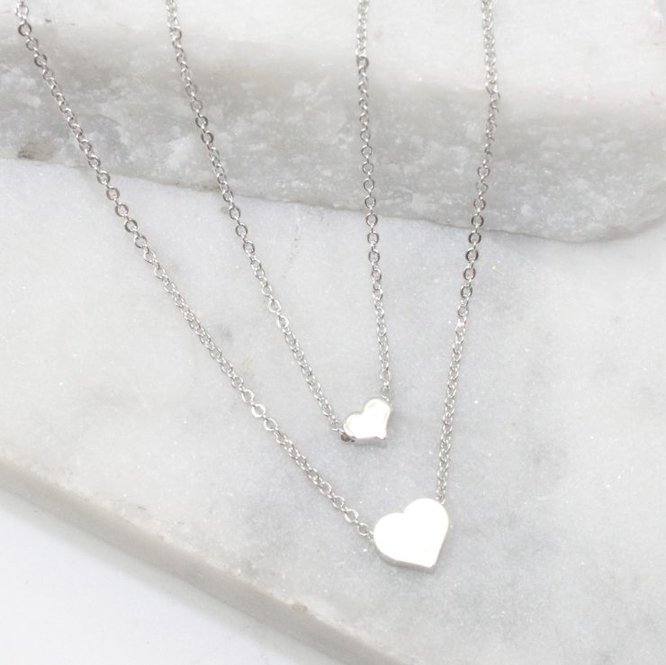 A photo of the Double the Love Necklace product