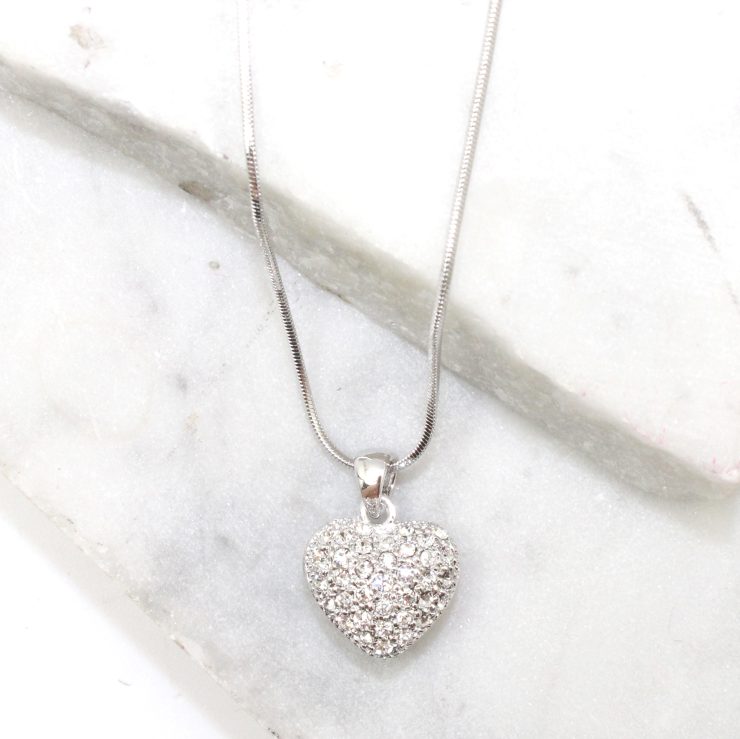 A photo of the Full Heart Necklace product