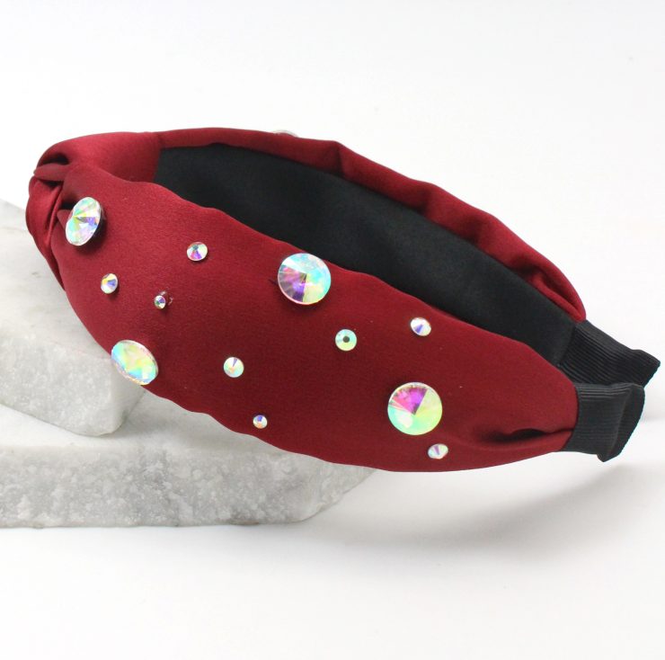 A photo of the Gemstone Knot Headband product