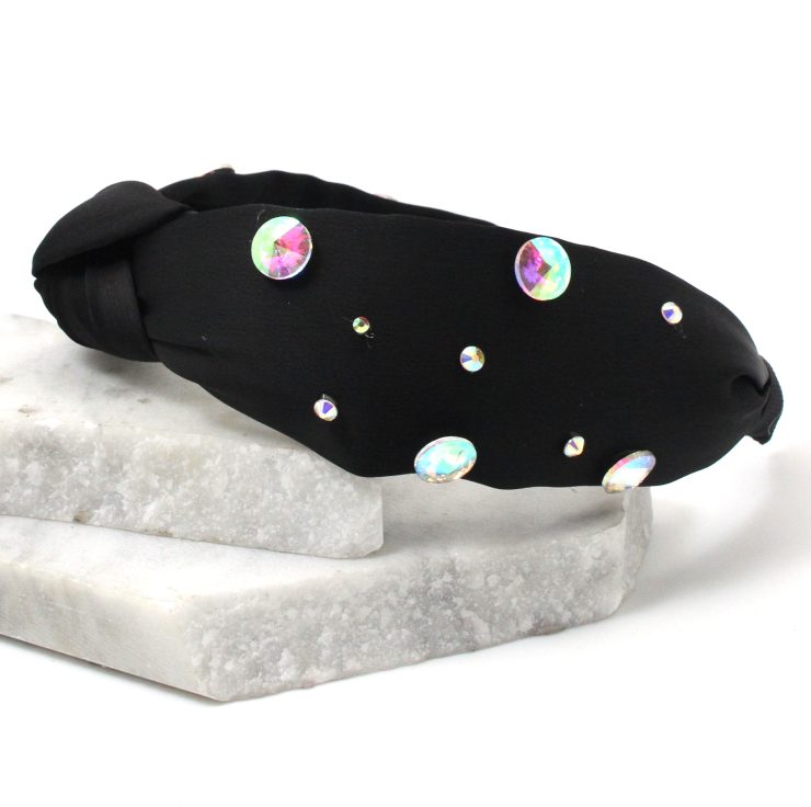 A photo of the Gemstone Knot Headband product