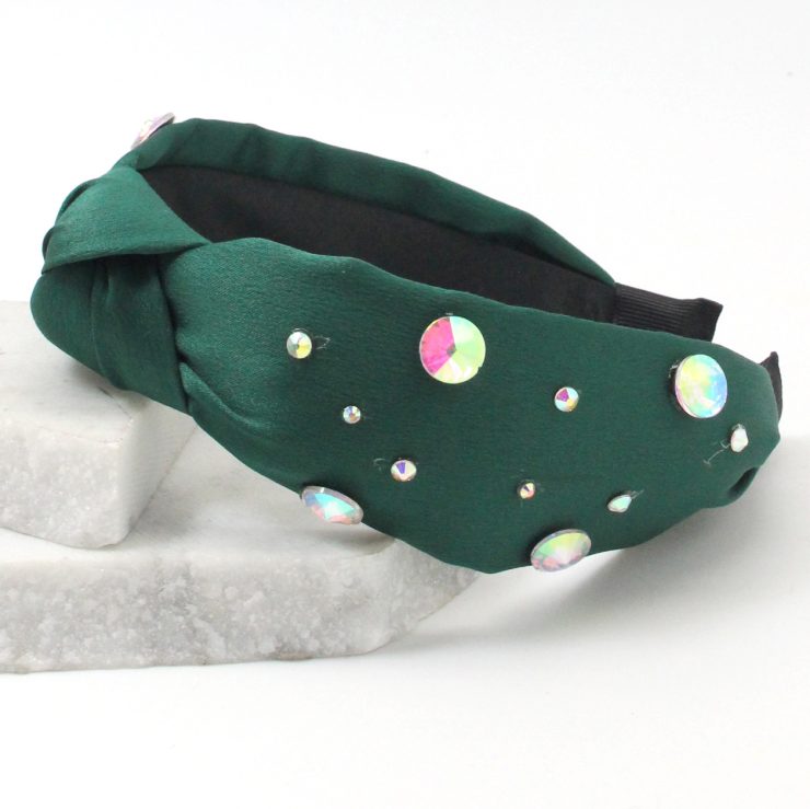 A photo of the Gemstone Knot Headband product