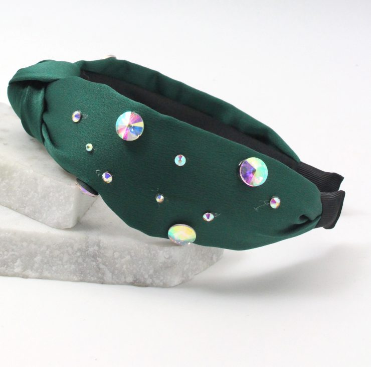 A photo of the Gemstone Knot Headband product