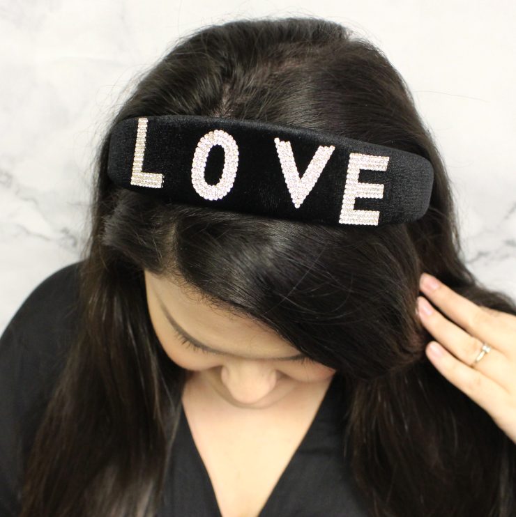 A photo of the Love Headband product