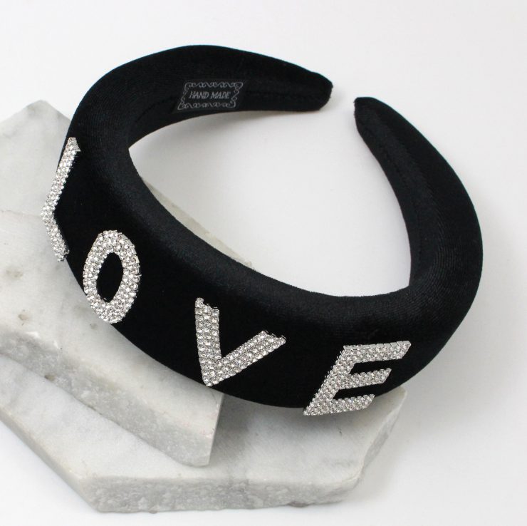 A photo of the Love Headband product