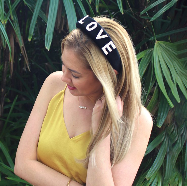 A photo of the Love Headband product