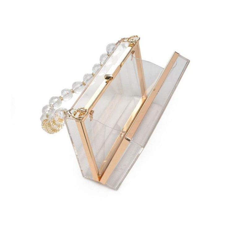 A photo of the Mimi Clear Purse product