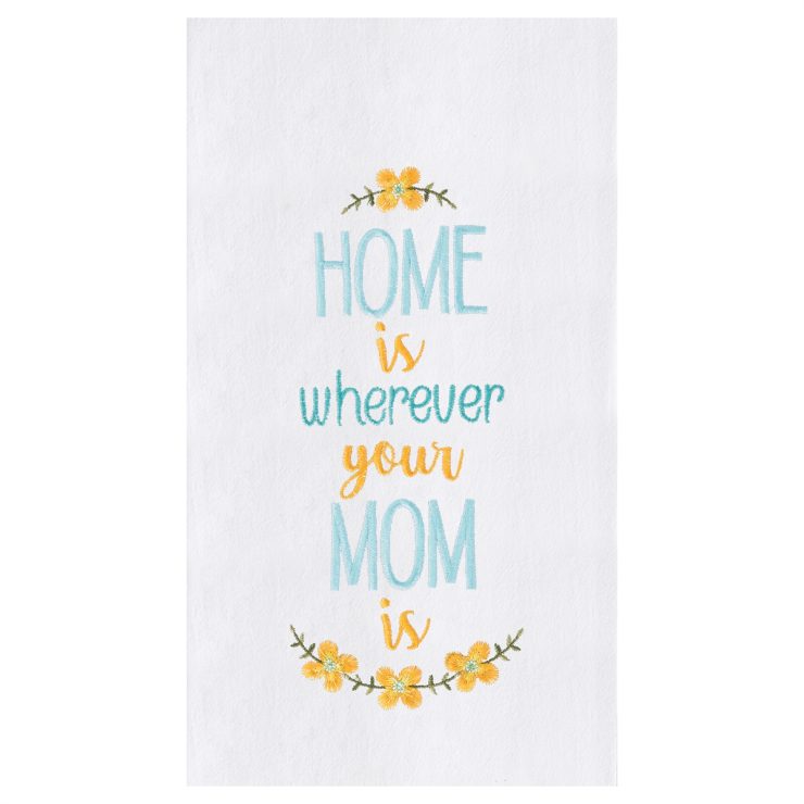 A photo of the Home with Mom Towel product