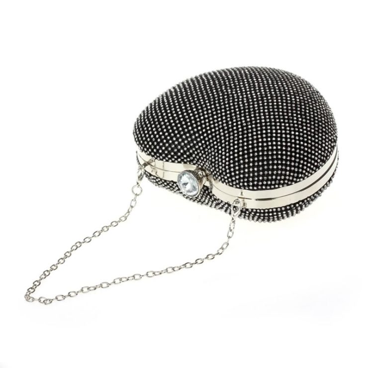 A photo of the Queen of Hearts Rhinestone Purse product
