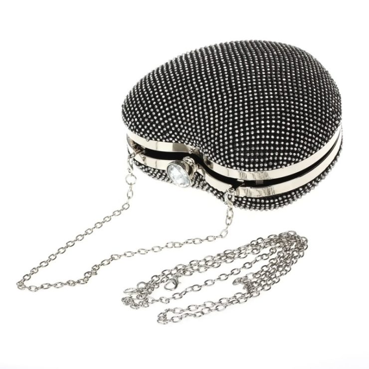 A photo of the Queen of Hearts Rhinestone Purse product