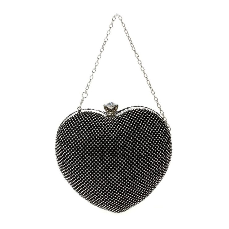 A photo of the Queen of Hearts Rhinestone Purse product