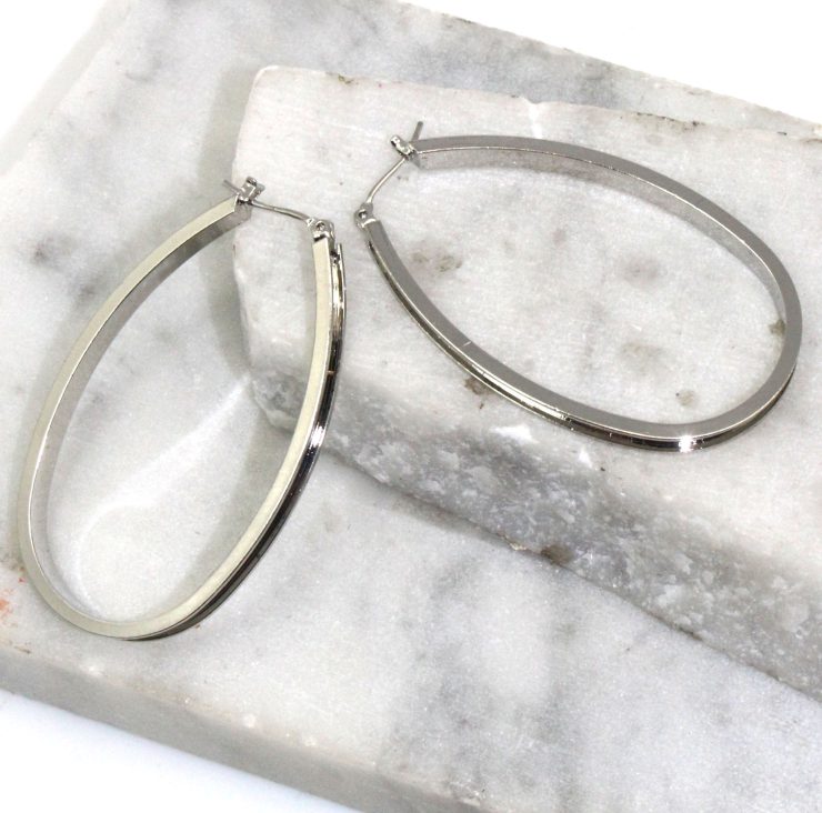 A photo of the Rellie Hoop Earrings product