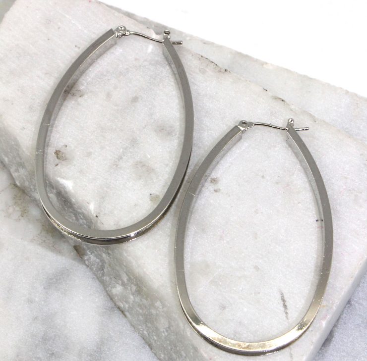 A photo of the Rellie Hoop Earrings product