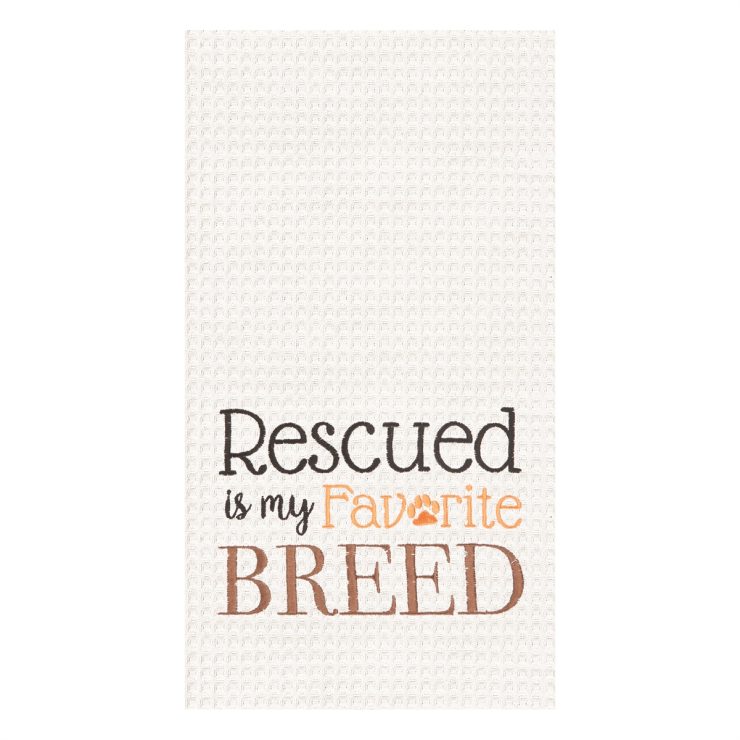 A photo of the Rescued Breed Towel product