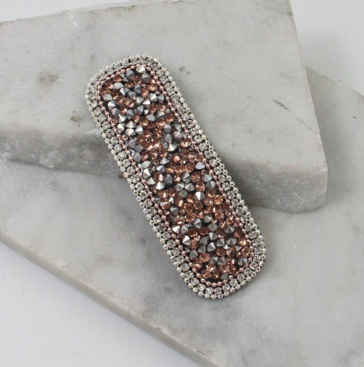 A photo of the Rhinestone Hair Clip product