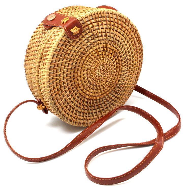 A photo of the Straw Cross Body Purse product