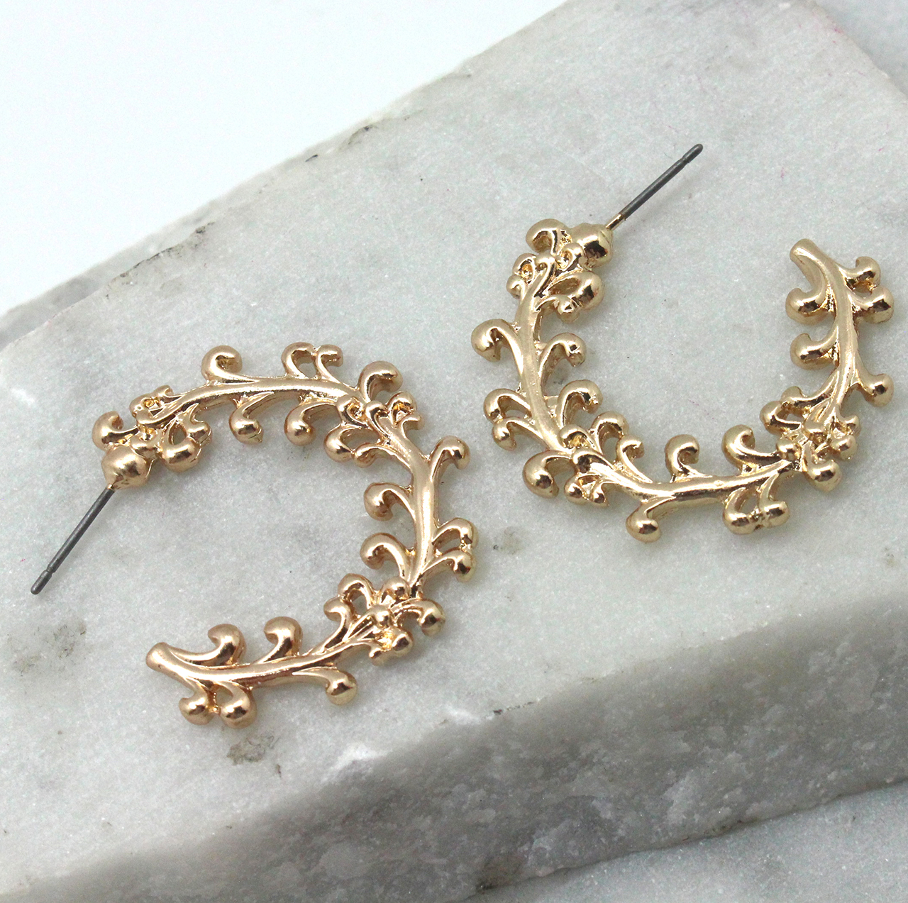 Vine Hoop Earrings Best of Everything Online Shopping