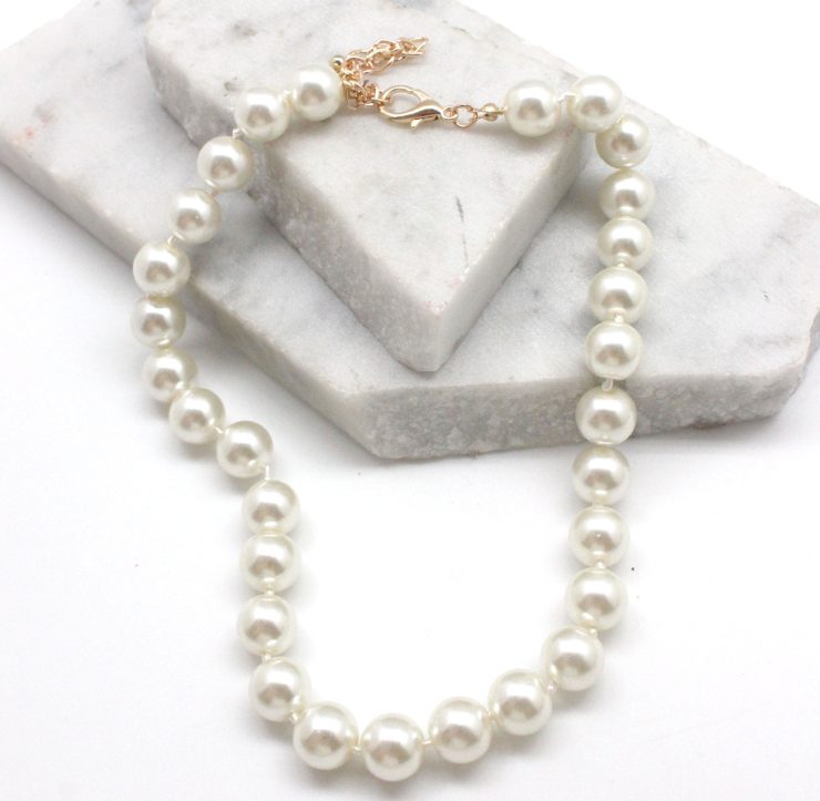 A photo of the Classic Pearl Necklace product