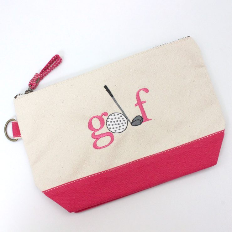 A photo of the Golf Canvas Pouch product