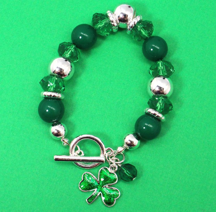 A photo of the Lucky Beaded Bracelet product