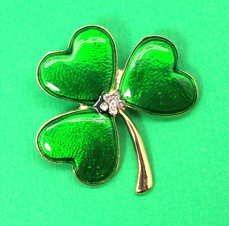 A photo of the Lucky One Clover Pin product