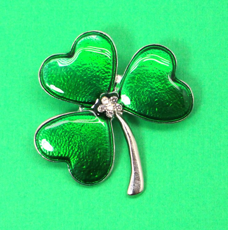 A photo of the Lucky One Clover Pin product