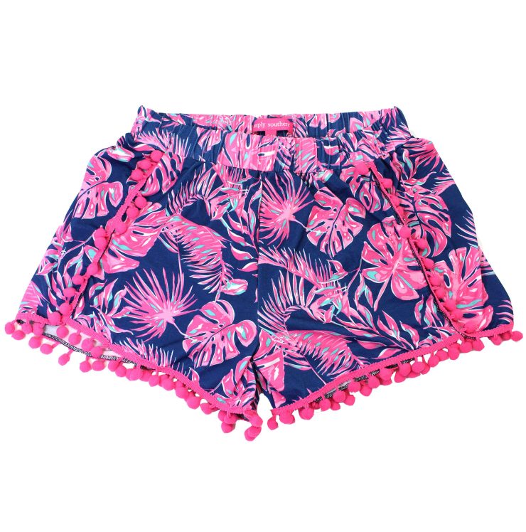 A photo of the Flamingo Pom Pom Shorts product