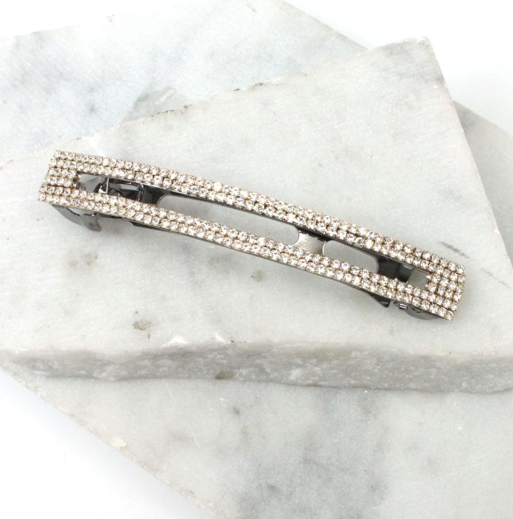 A photo of the Rhinestone Barrette product